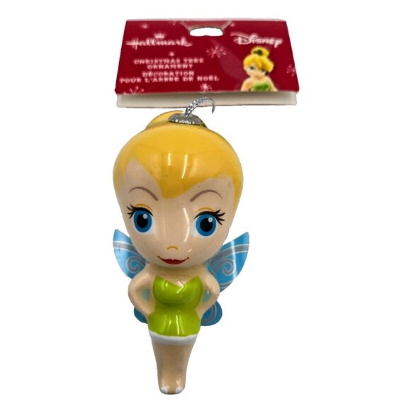 Hallmark Tinkerbell Disney Christmas Ornament Kawaii Art Tinker Bell Tree Holida - Picture 1 of 8
